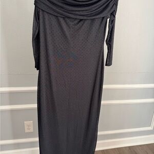 Abercrombie & Fitch Black Long Sleeve Dress
